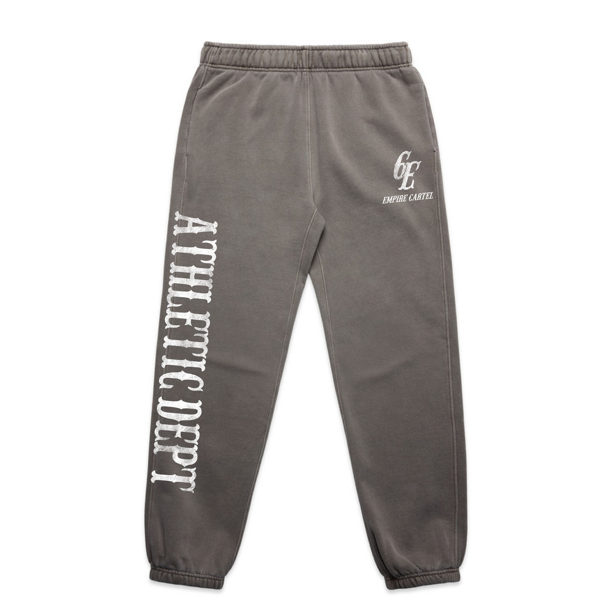 6E ATHLETIC DEPT. SWEATPANTS WASHED GREY